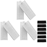 Fantisi 6 filtros HEPA para robot aspirador okp life pa2100 K2, K7, K8 (6 filtros esponja negros)
